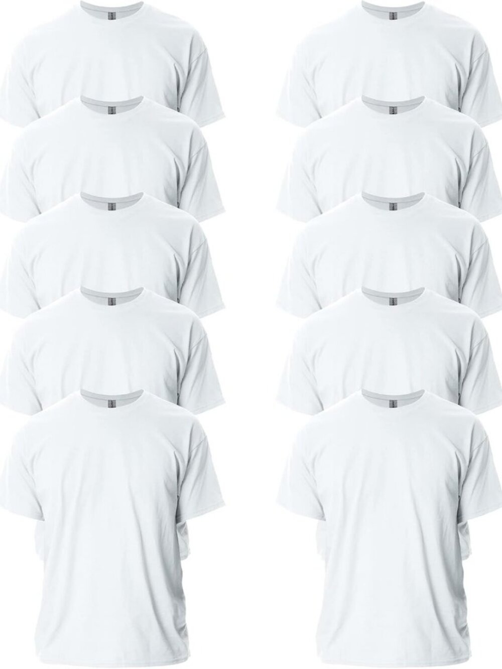 Ultra Cotton T-Shirt Multipack for Adults - Soft, Comfortable, Casual Wear
